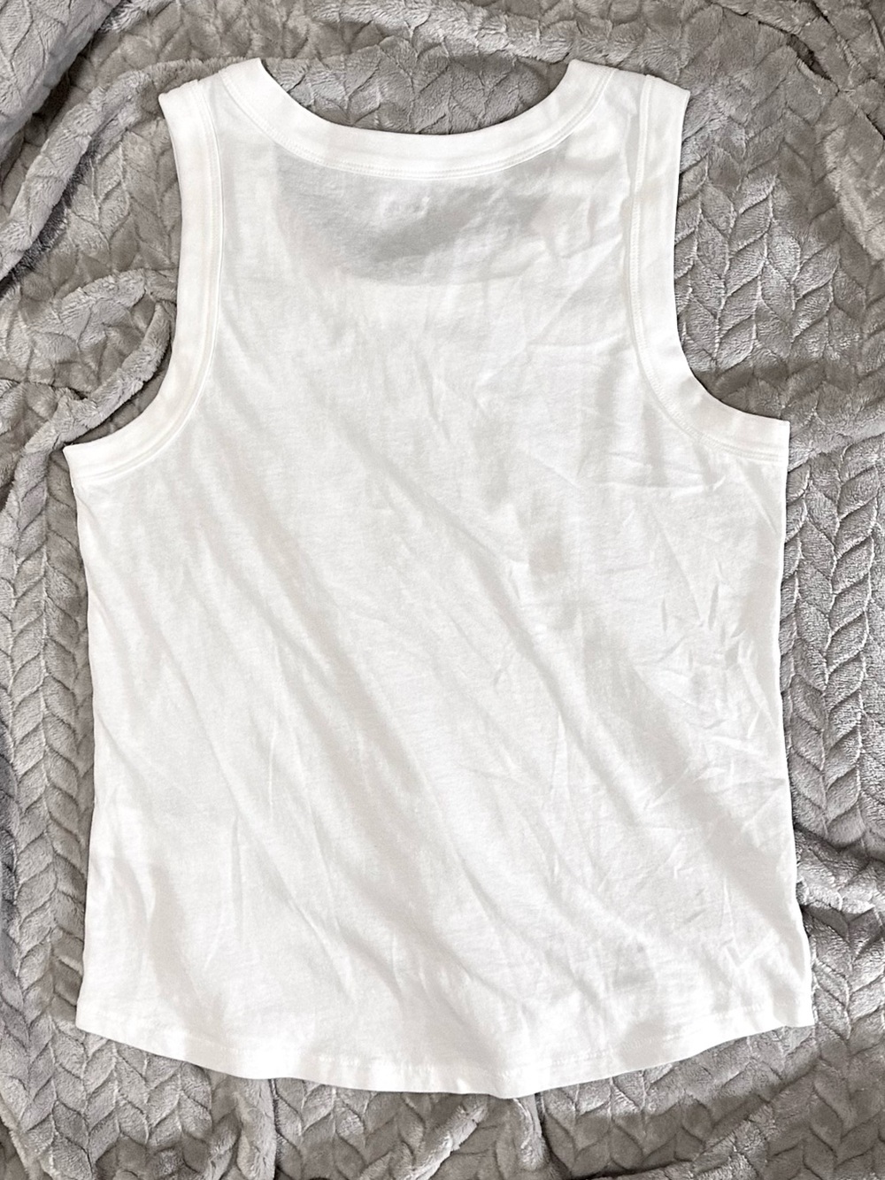 NWOT Madewell Softfade Scoop Tank Style 10415074 White size Small - Picture 9 of 13